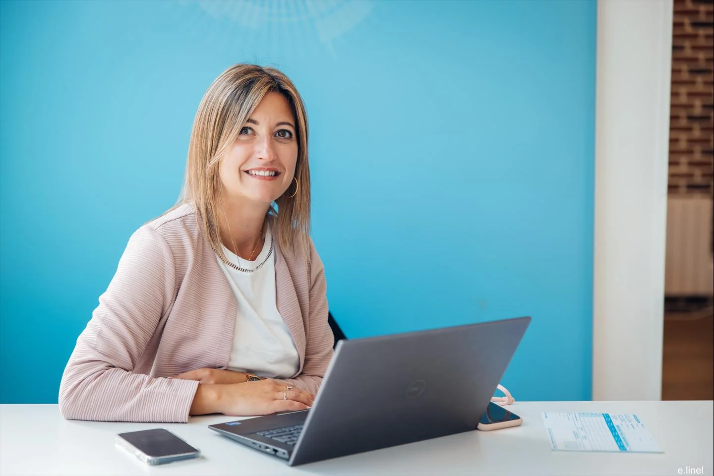 Mélanie, responsable d'agence